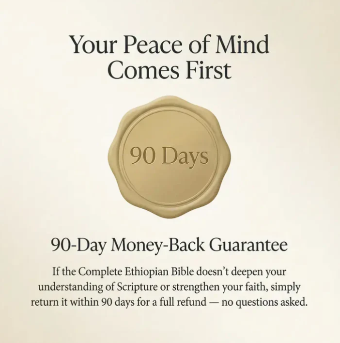 THE COMPLETE ETHIOPIAN BIBLE IN ENGLISH Illustrated: Includes Missing Apocrypha, Book of Enoch, Book of Ezras, Jubilees, Book of Wisdom and Other Sacred Orthodox Lost Book