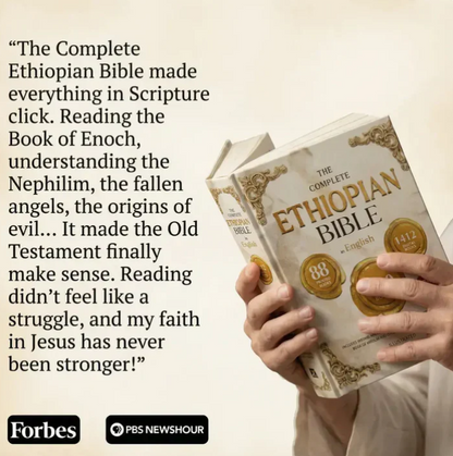 THE COMPLETE ETHIOPIAN BIBLE IN ENGLISH Illustrated: Includes Missing Apocrypha, Book of Enoch, Book of Ezras, Jubilees, Book of Wisdom and Other Sacred Orthodox Lost Book