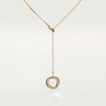 18K Trinity Diamonds Necklace