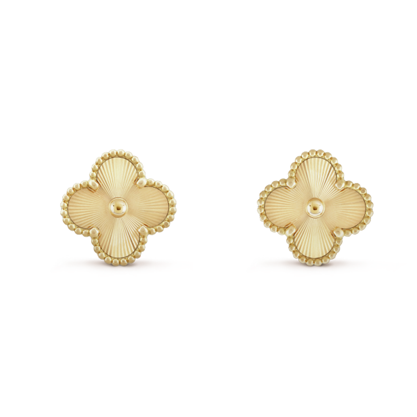 18k Vintage Alhambra Earrings