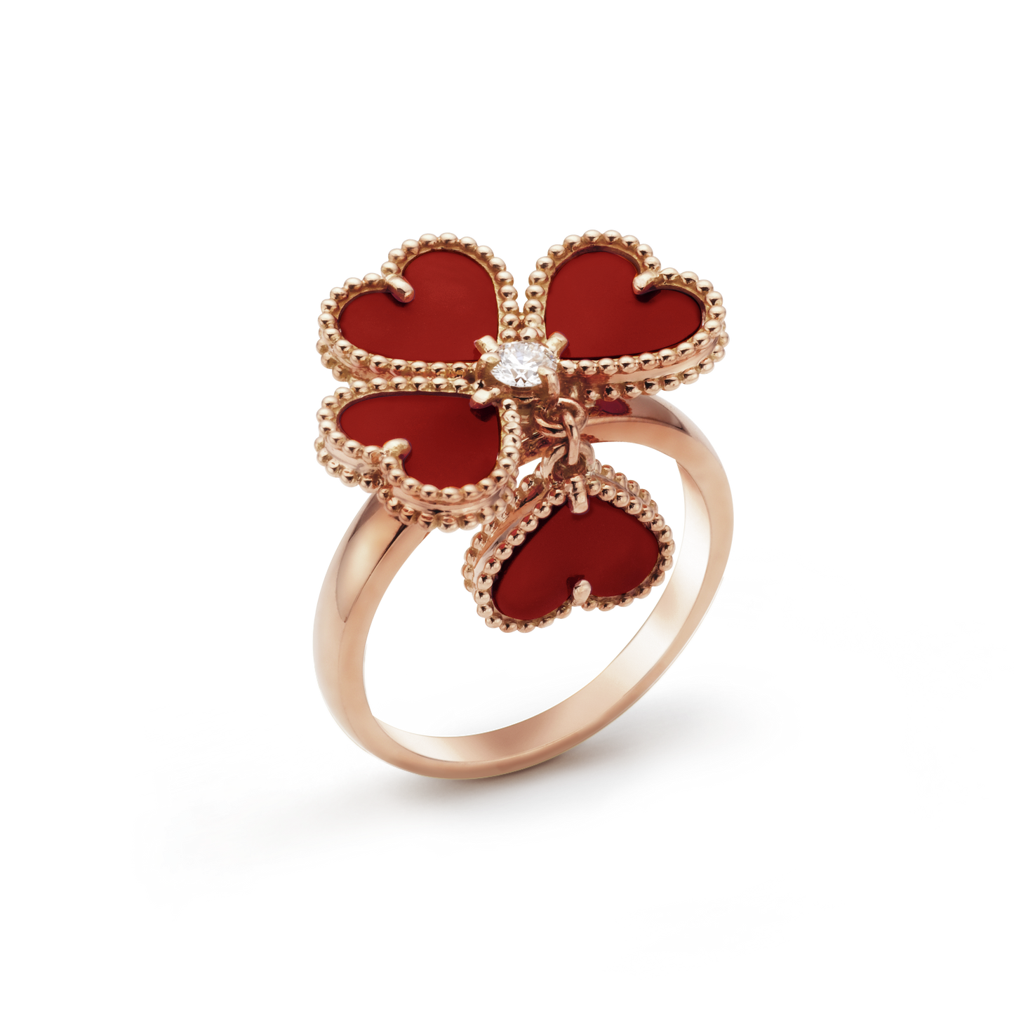 18K Sweet Alhambra Effeuillage Ring