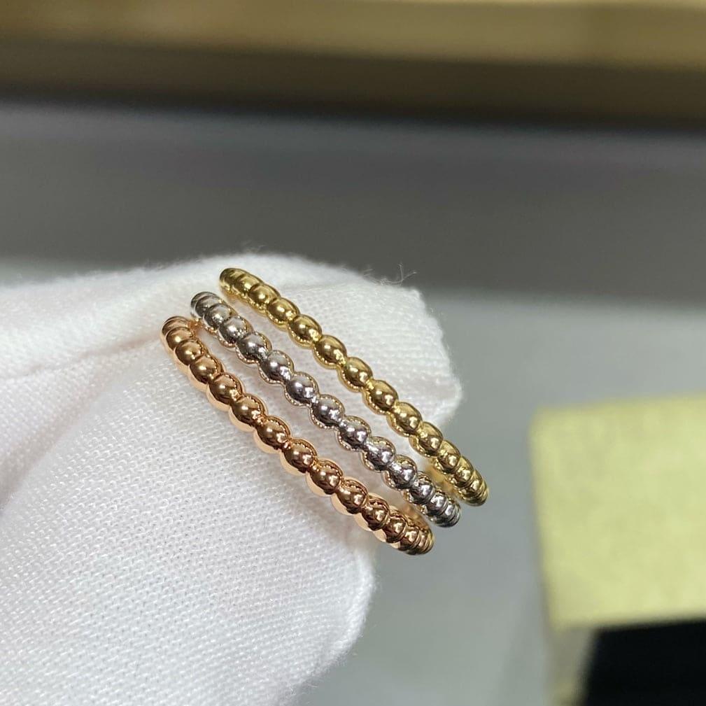 18K Perlée Pearls Of Gold Ring