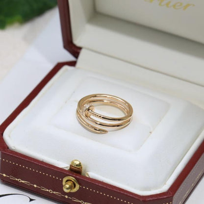 18K Juste Un Clou Diamond Ring