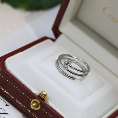 18K Juste Un Clou Diamond Ring