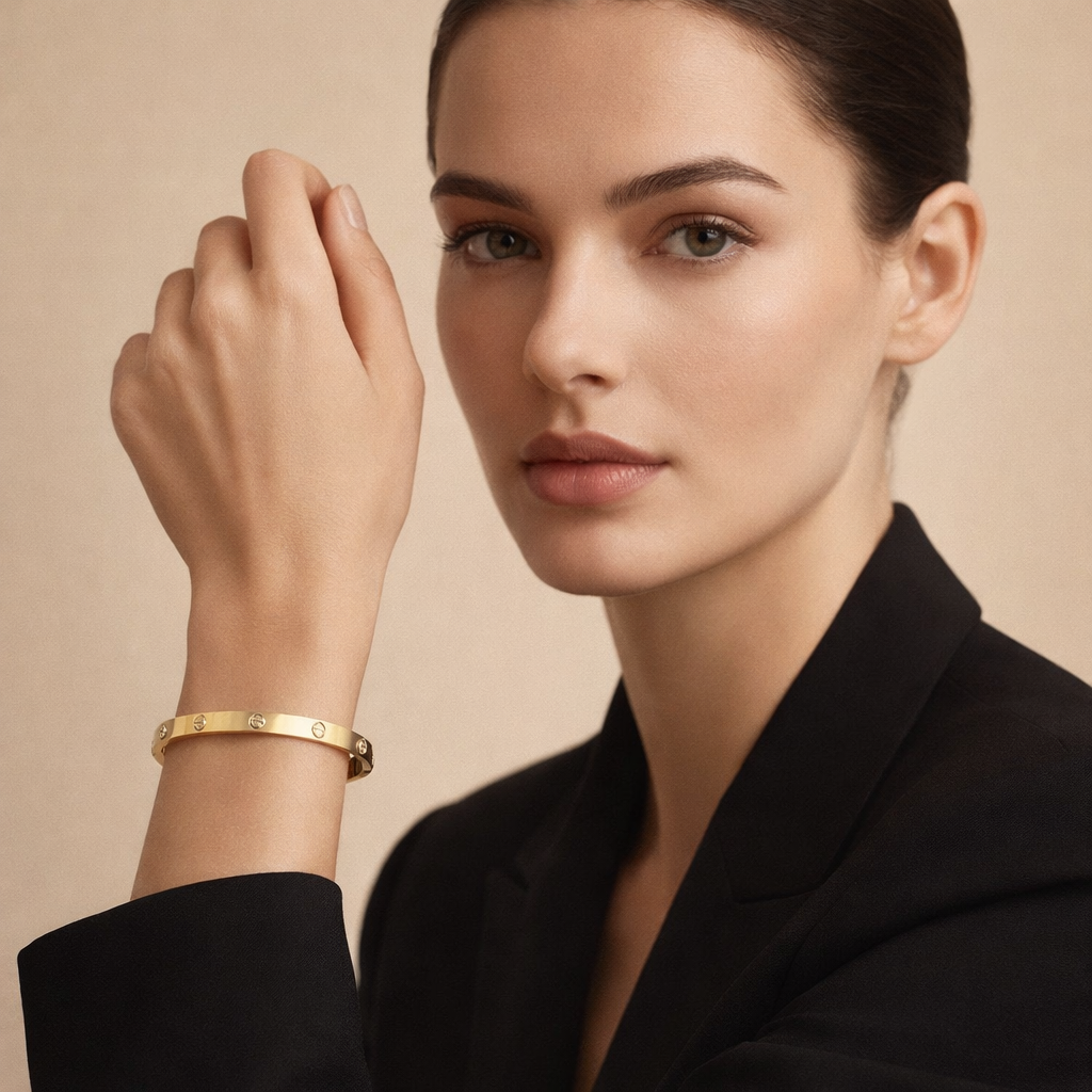 18K  Love Small Bracelet