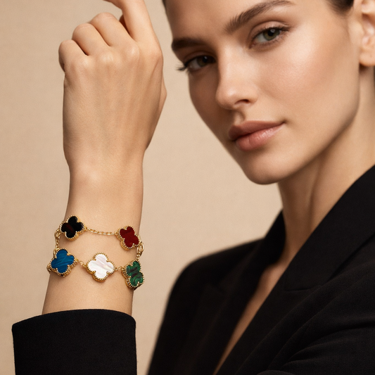 18K Vintage Alhambra Color Bracelet