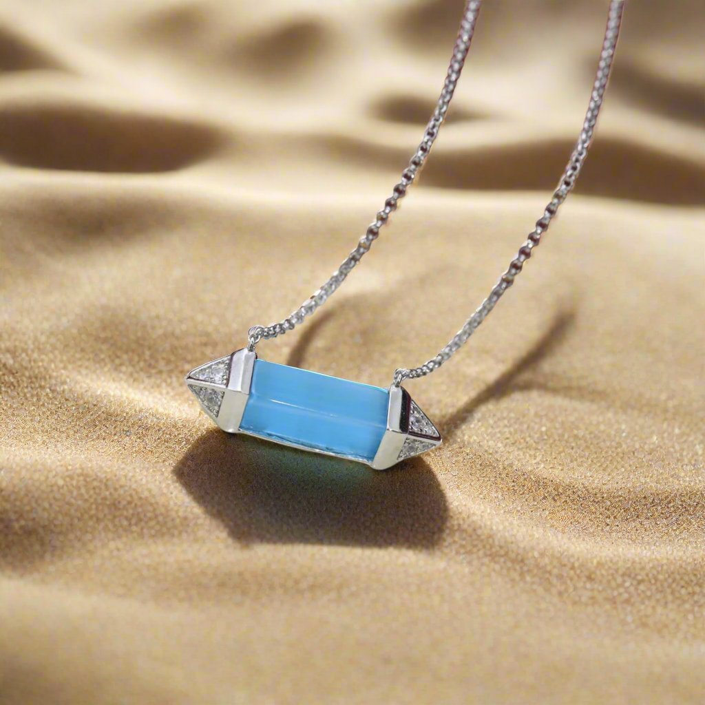 18K Les Berlingots De Blue Necklace