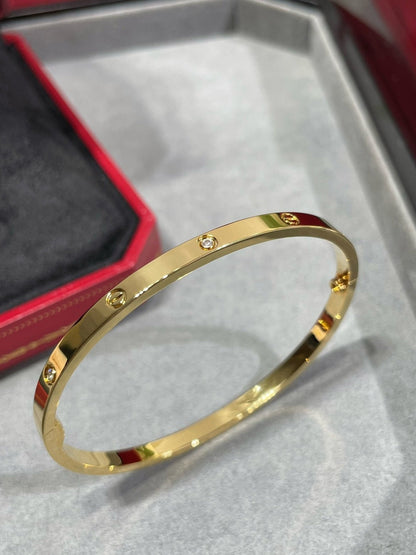 18K Love Six Diamonds Small Bracelet