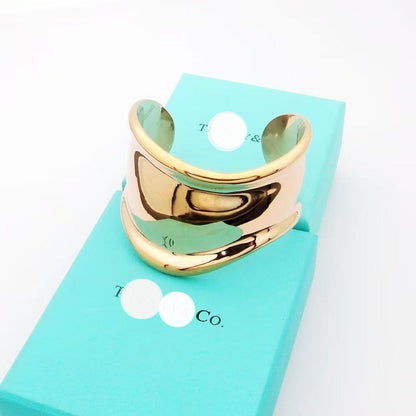 18K T Elsa Peretti Small Bone Cuff Bracelet